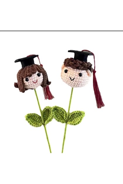 Soap Roses Graduation Bouquet - Special Yellow