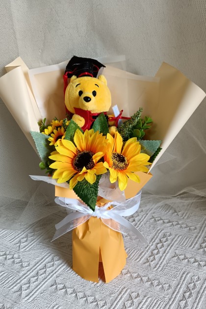 Yellow Graduation Bouquet 