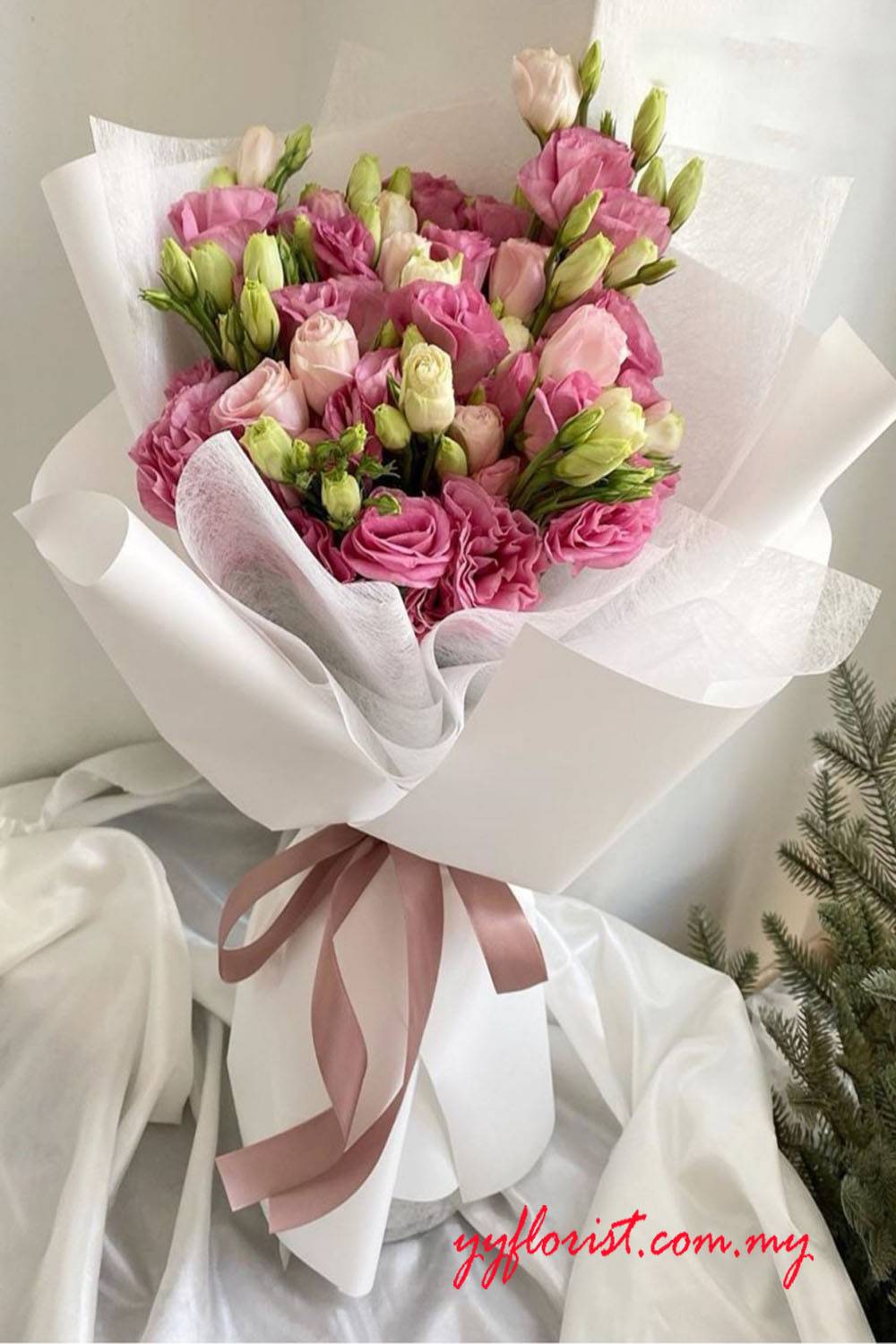 Eustoma Bouquet Kuala Lumpur Online Florist Malaysia Yyduet Florist