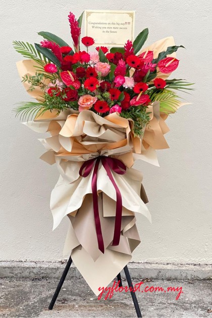 Lucky Red Flower Stand