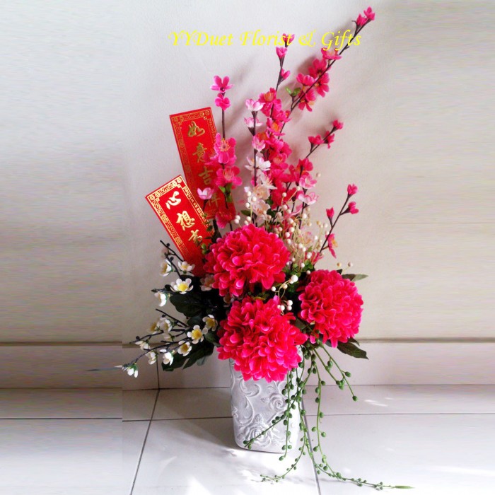 Chinese New year Table arrangement | Malaysia Florist | PJ Florist