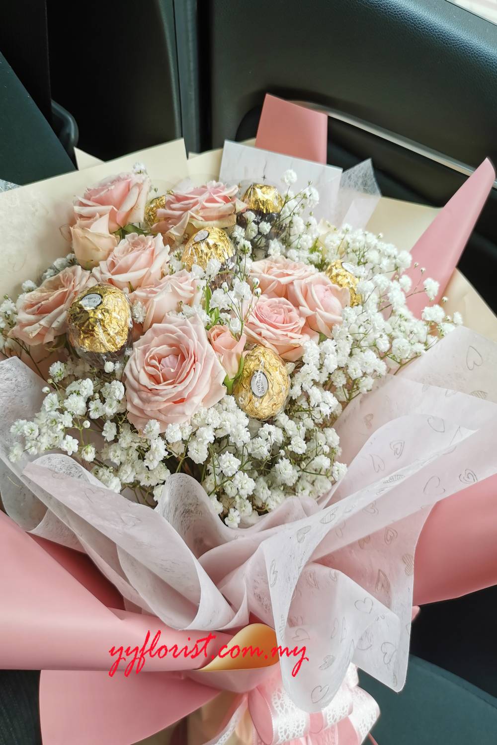 Ferrero Rocher Chocolate Birthday Bouquet KL Florist PJ Florist