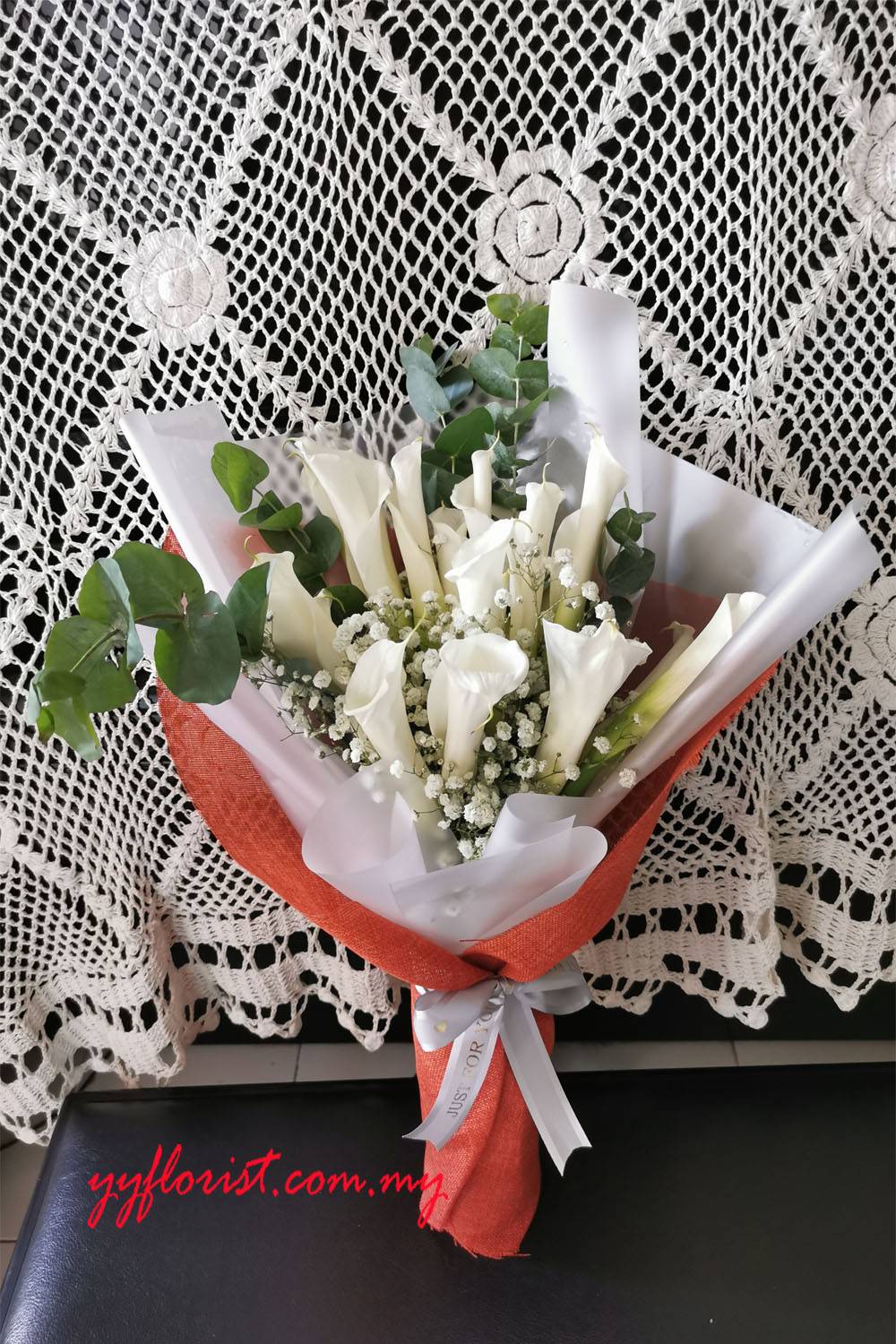 Calla Lily Bouquet 10  Kepong Florist  PJ Florist  Birthday 
